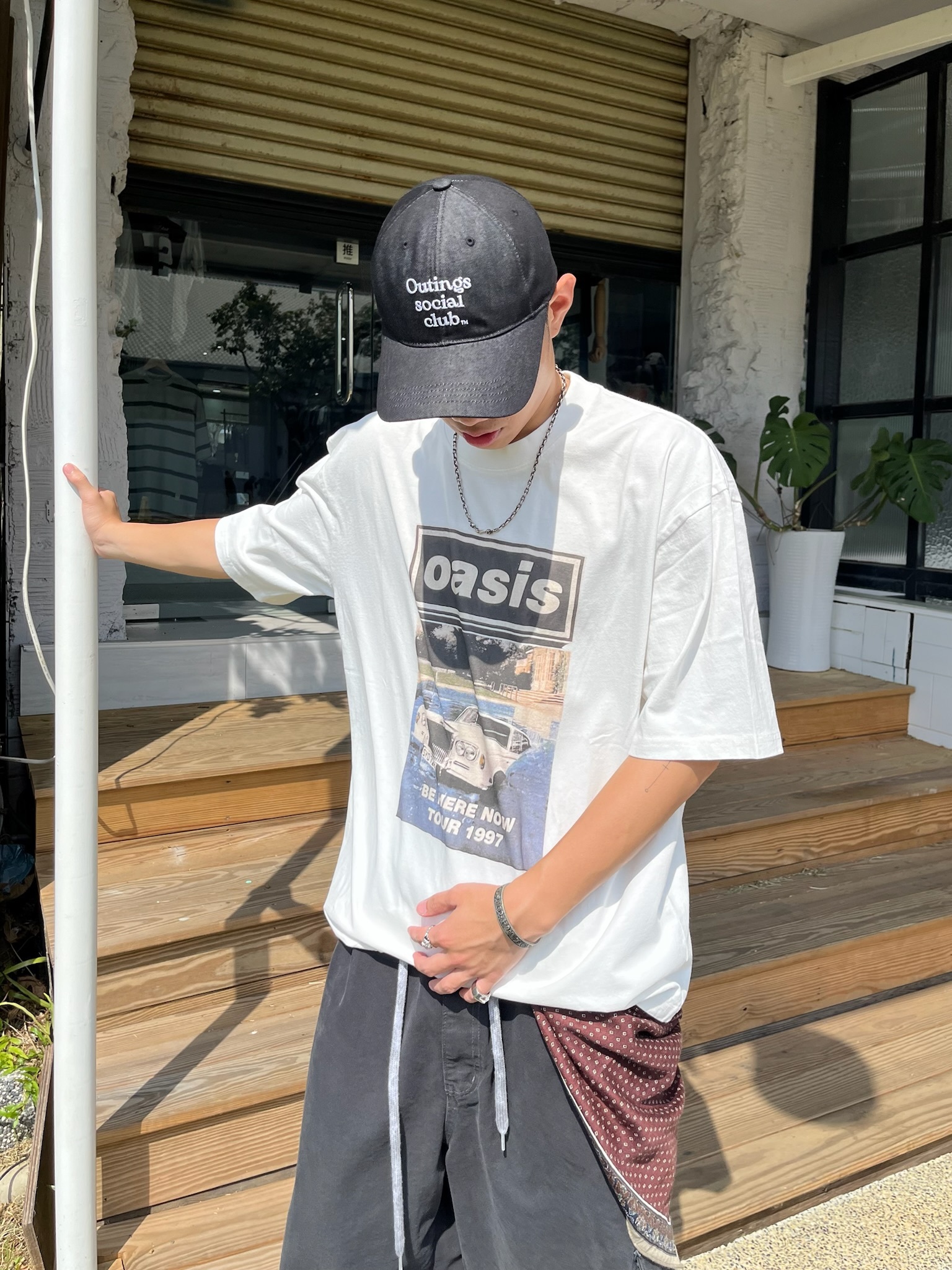 Select By Yourˊs oasis古董車水洗圖Tee (3colors)