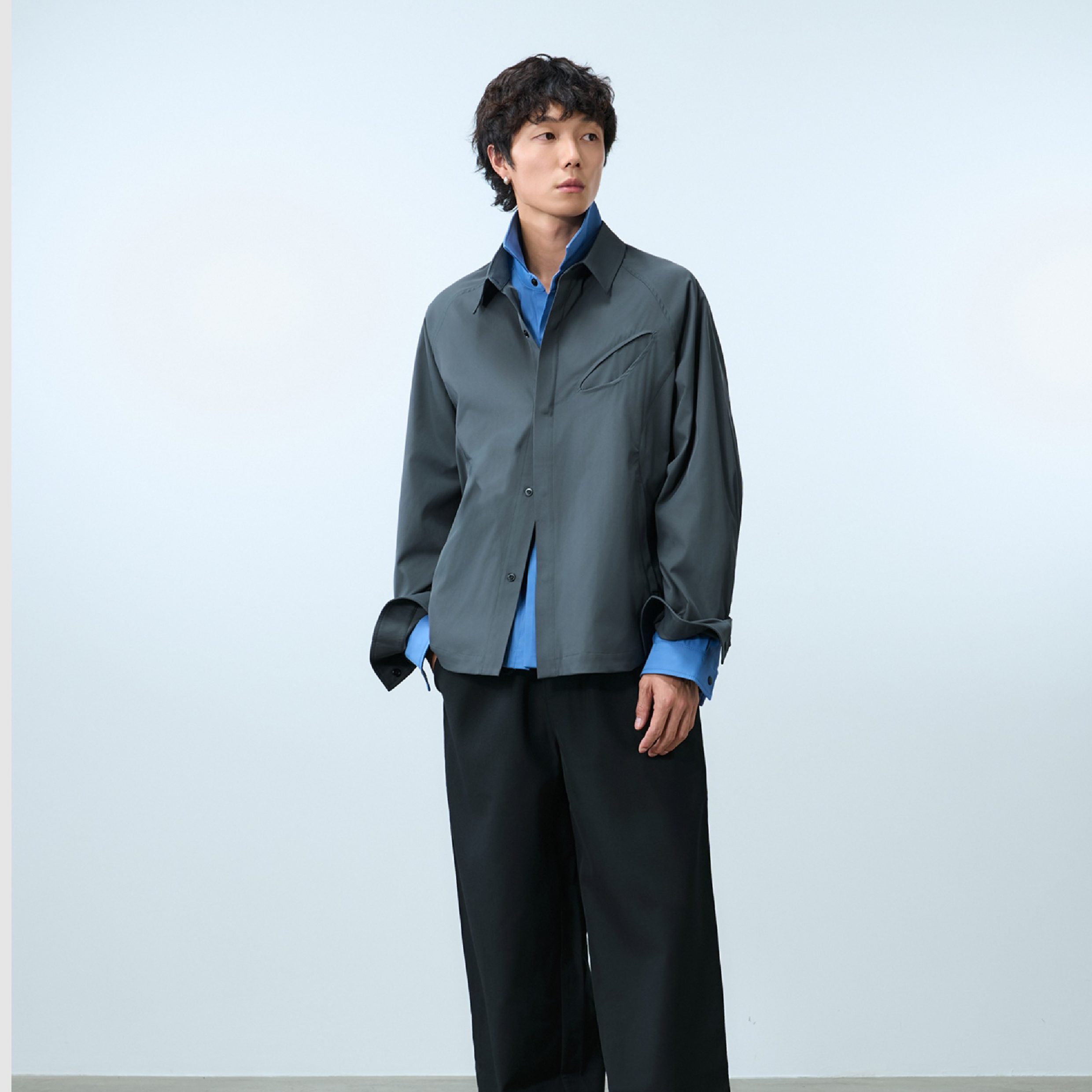 TANOXI Sorona® Functional Shirts 機能防潑水 長袖襯衫 [TNX-S088]