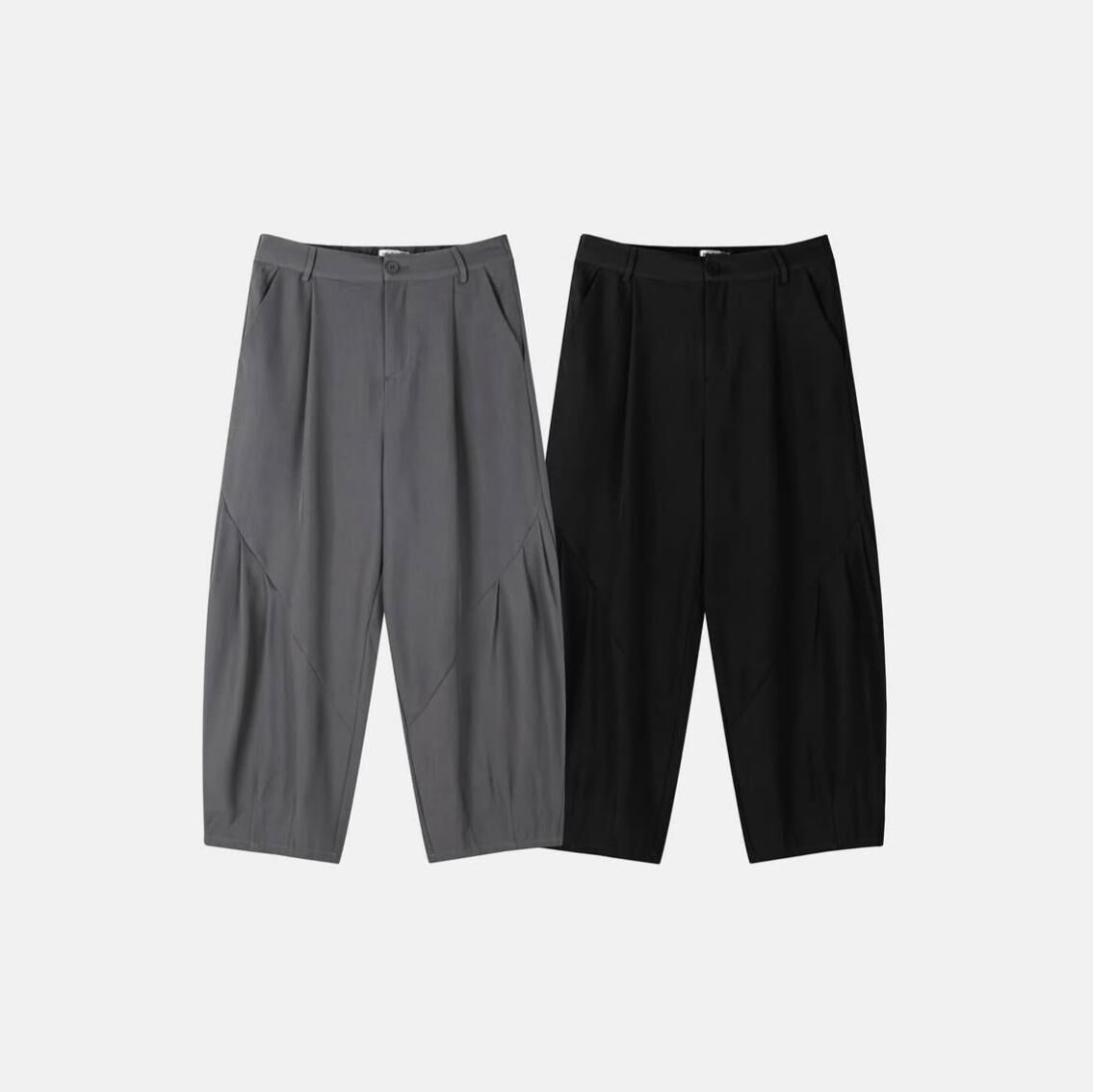 淨色鬆身西褲 FLEUR-008P