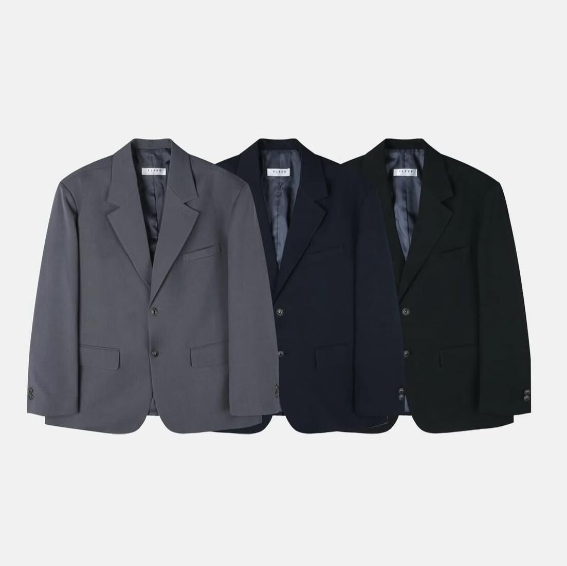 淨色西裝褸 FLEUR-009JK