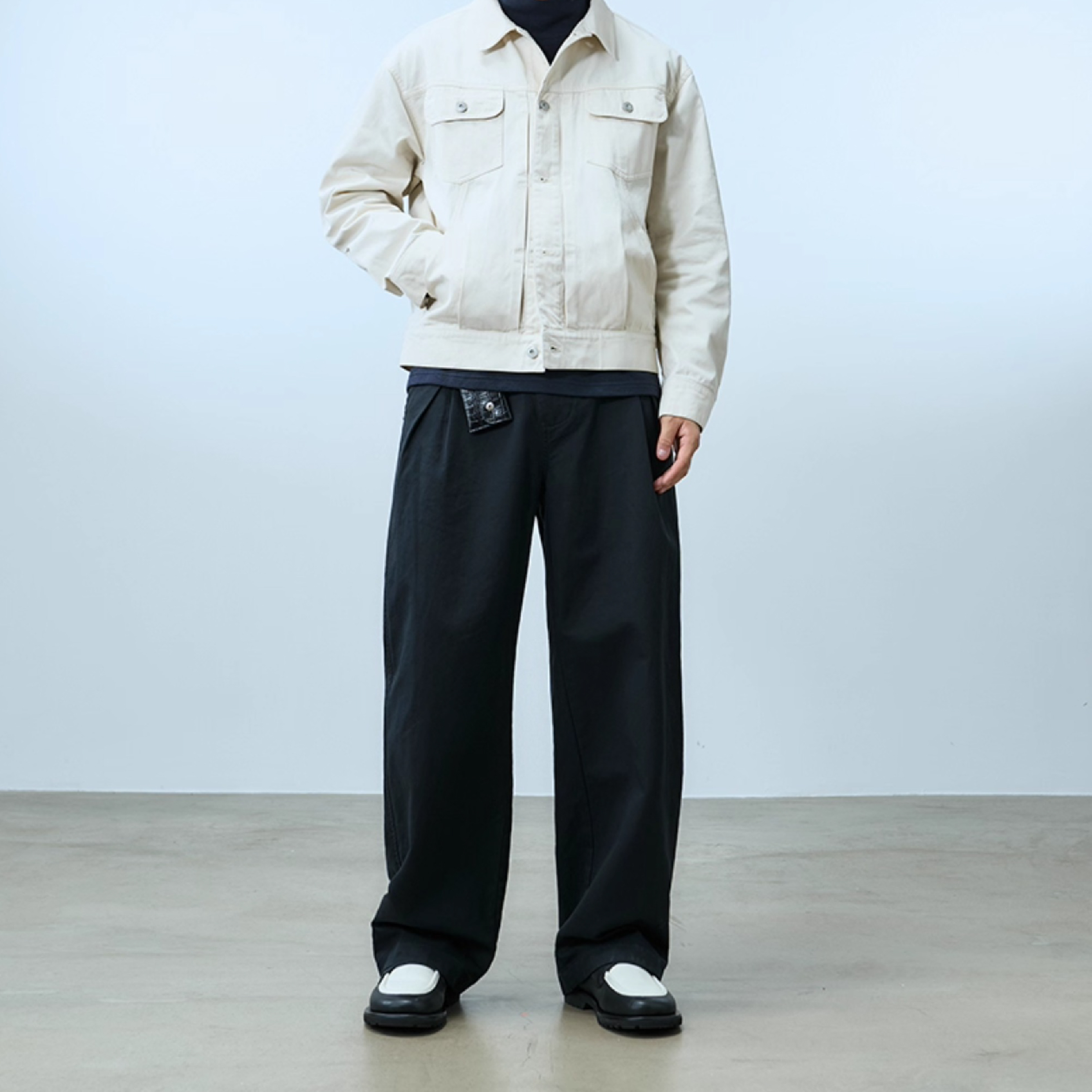 TANOXI Washed Linen Wide Leg Pants 水洗亞麻 雙褶氣球褲 [TNX-P379]