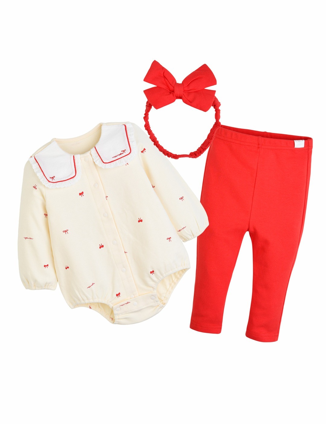 Moimoln☘︎25冬 純棉包屁衣套裝