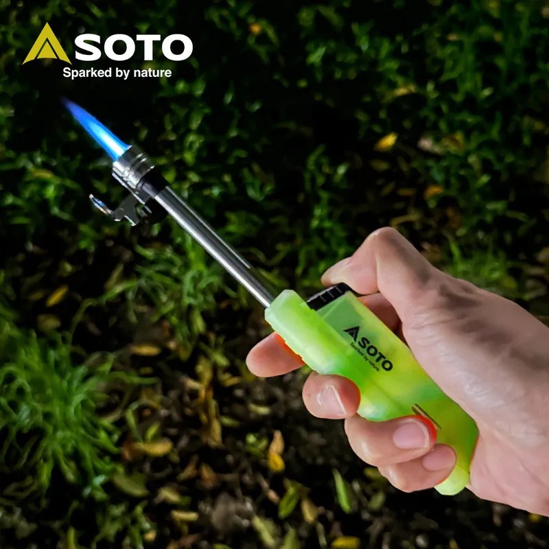 日本SOTO 夜光伸縮防風點火器 ST-487LU