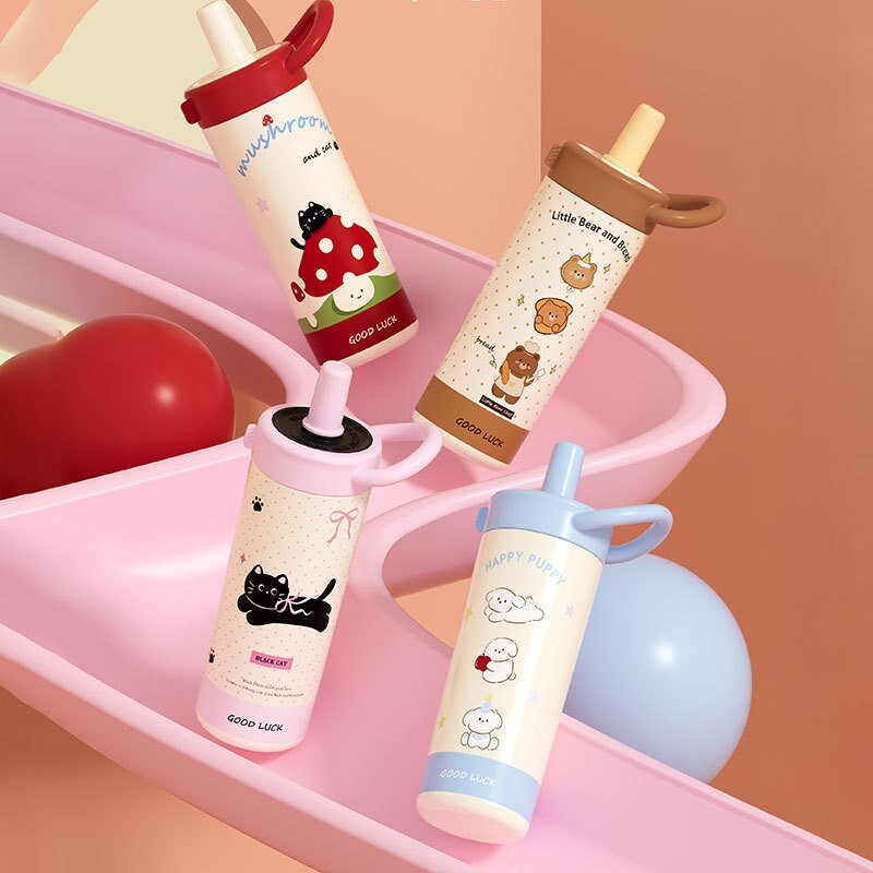 《6259》高顏值多巴胺色系316不鏽鋼手提保溫杯(650ml)