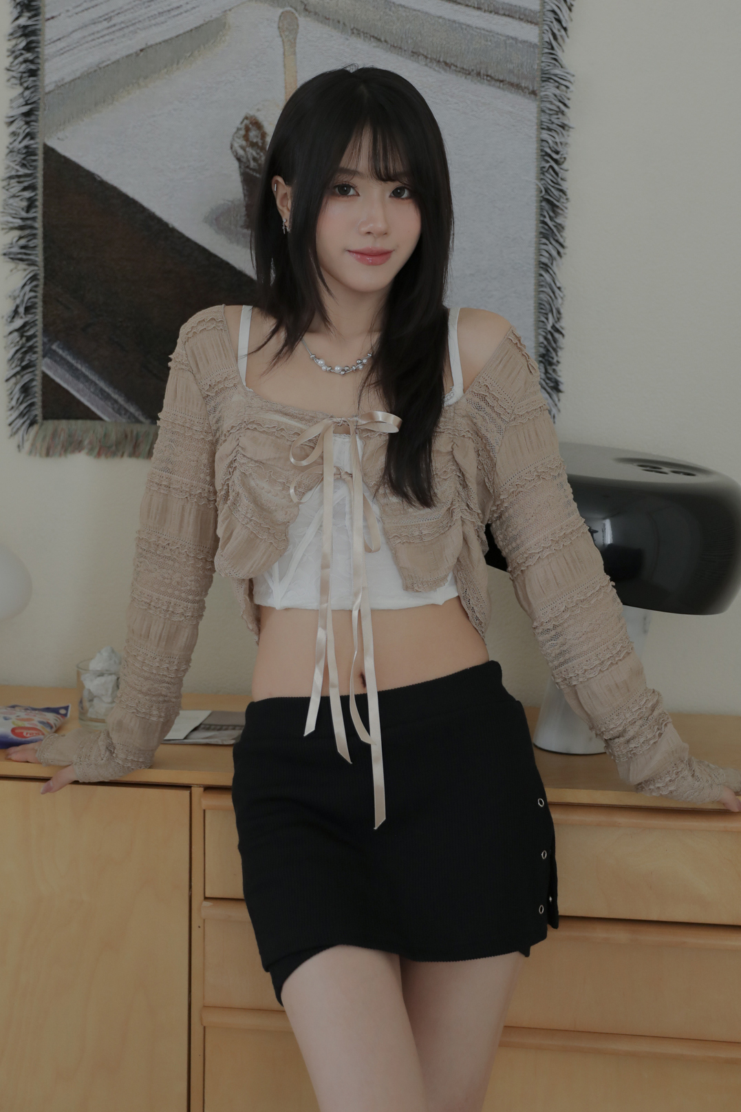 Peu Peu Ring Cardigan #上衣