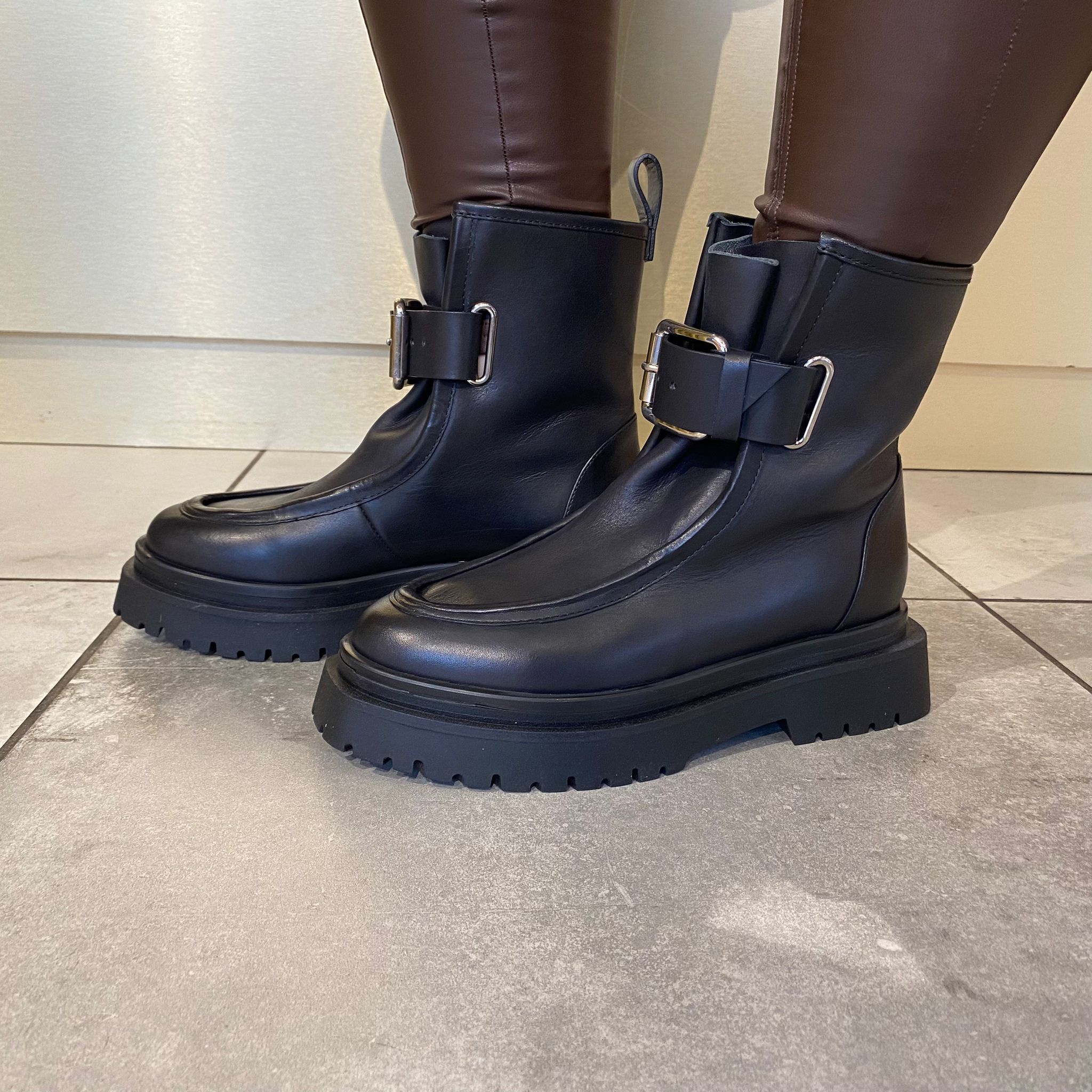 Rupert Sanderson RS Sentry Calf boots Black