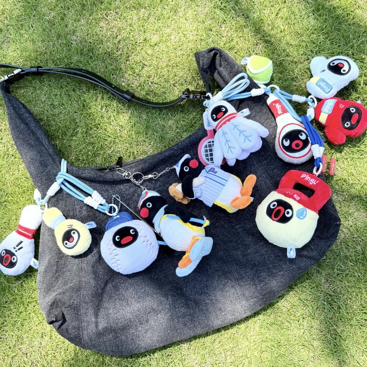 PINGU 企鵝家族 運動會系列 吊飾