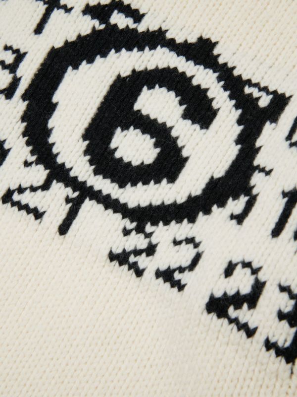 MM6 kids Logo 長款 樽領 冷衫