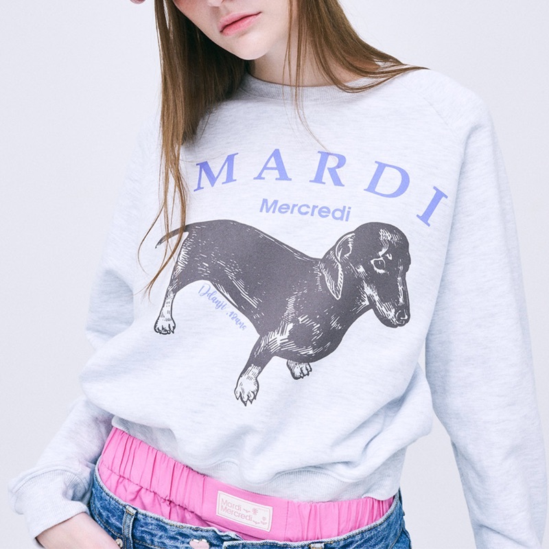 Mardi Mercredi 短身衞衣(K9 BR267)