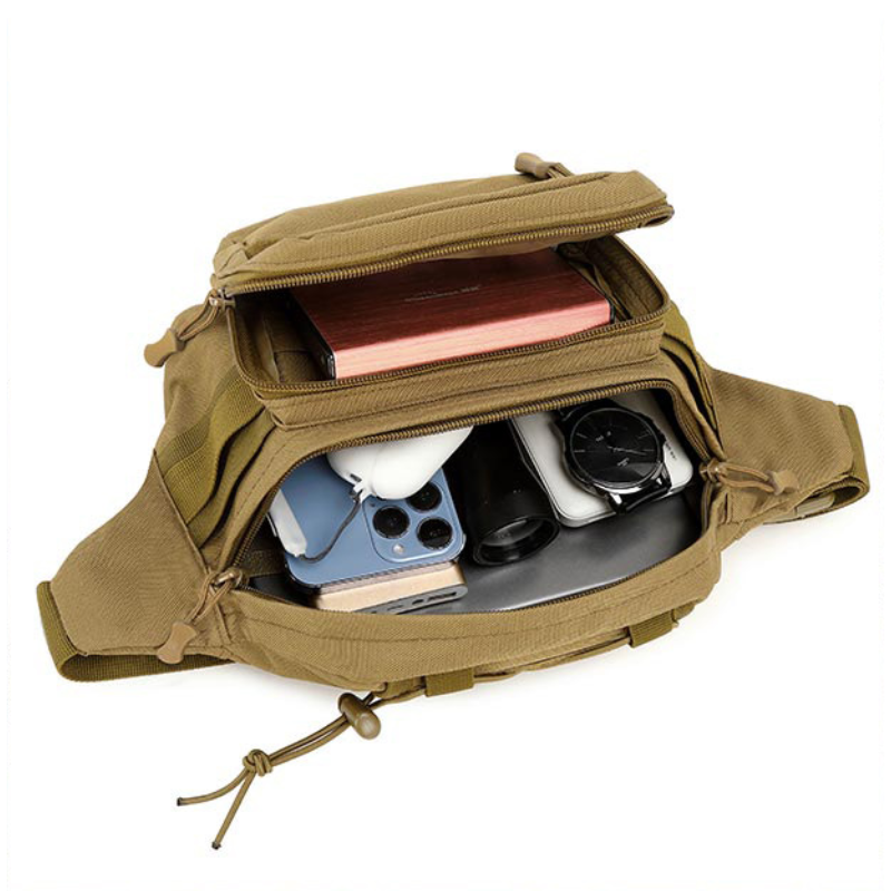 Piccoloo│飛行家戰術魔鬼氈織帶腰包/單肩包