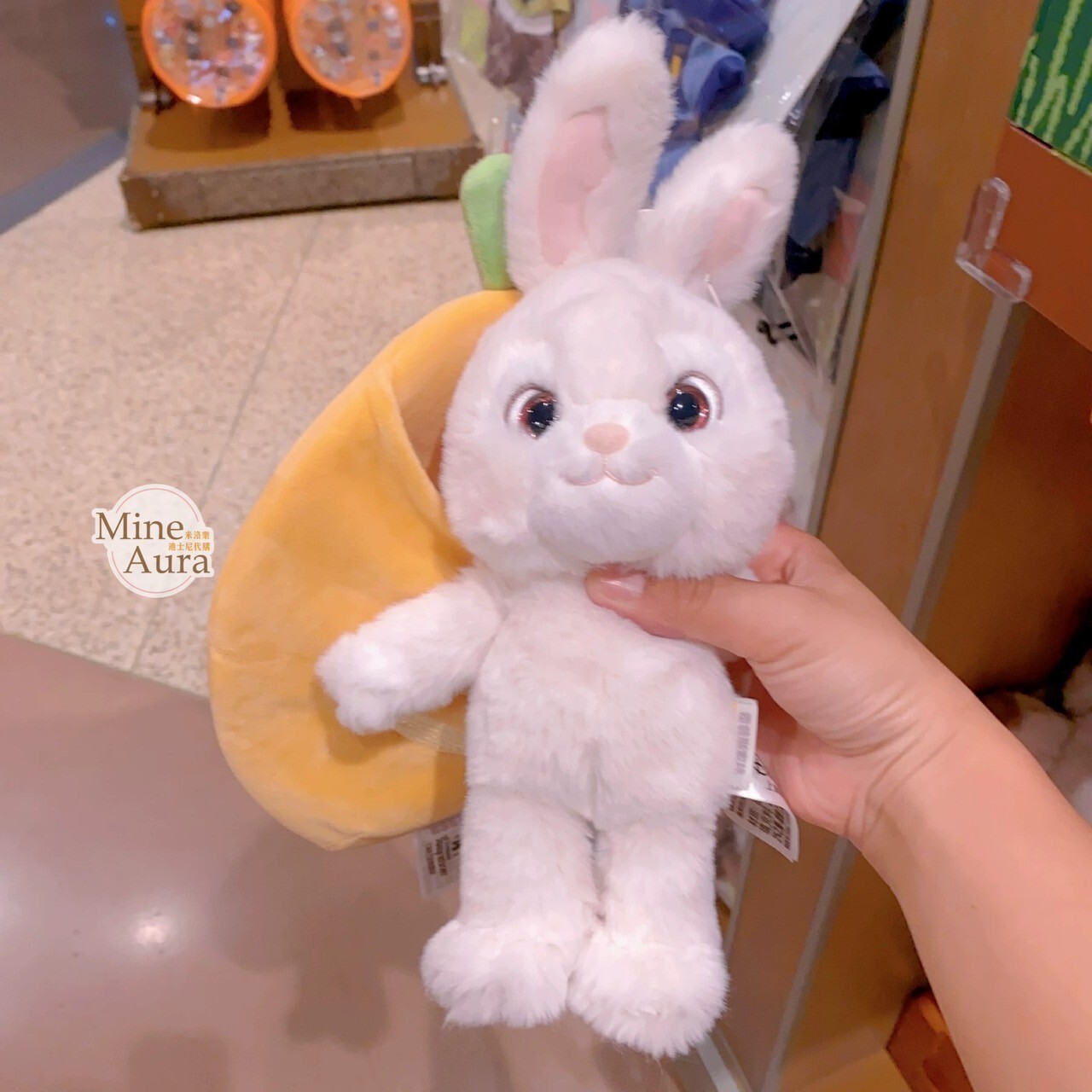 (現貨) 霍普斯家族小兔系列 胡蘿蔔包巾造型 娃娃 玩偶 動物方城市 Zootopia -上海迪士尼樂園