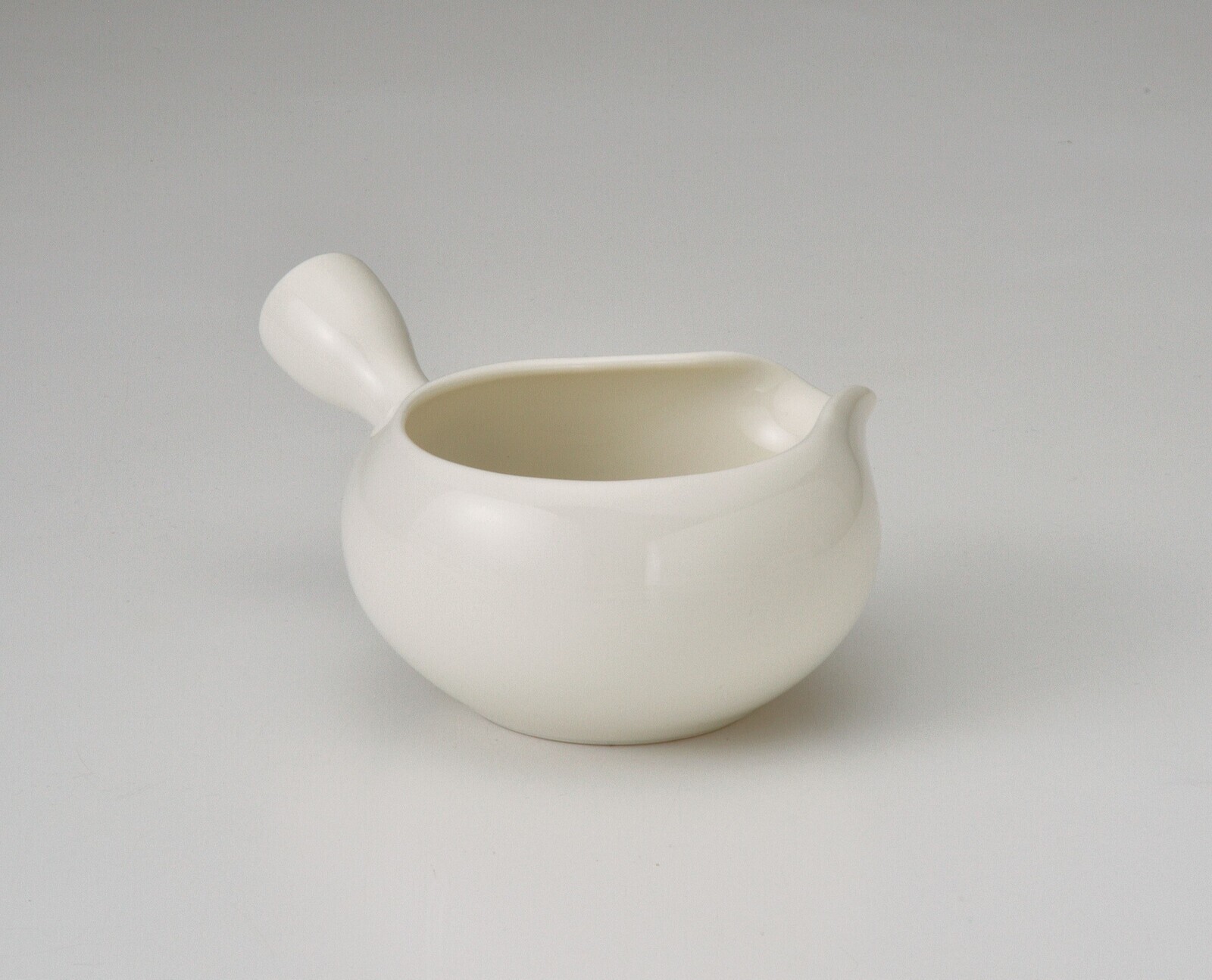 日本製 美濃燒 湯冷碗 片口抹茶碗 晶光園作白