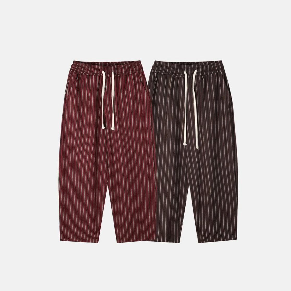 直紋鬆身褲 FLEUR-014P