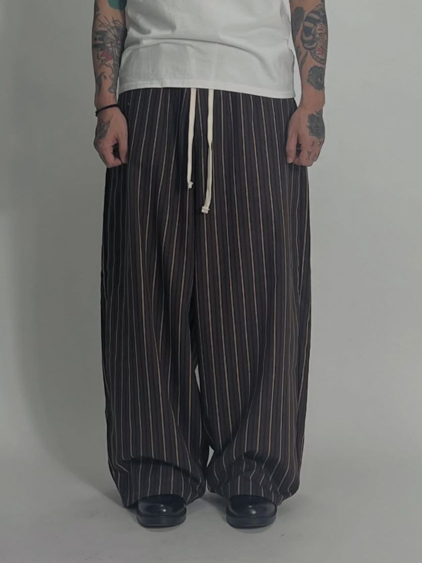 直紋鬆身褲 FLEUR-014P