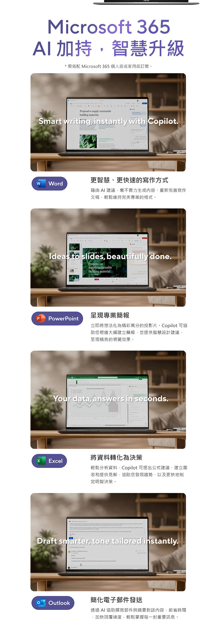 S3407QA-0032G26100智慧升級M365
