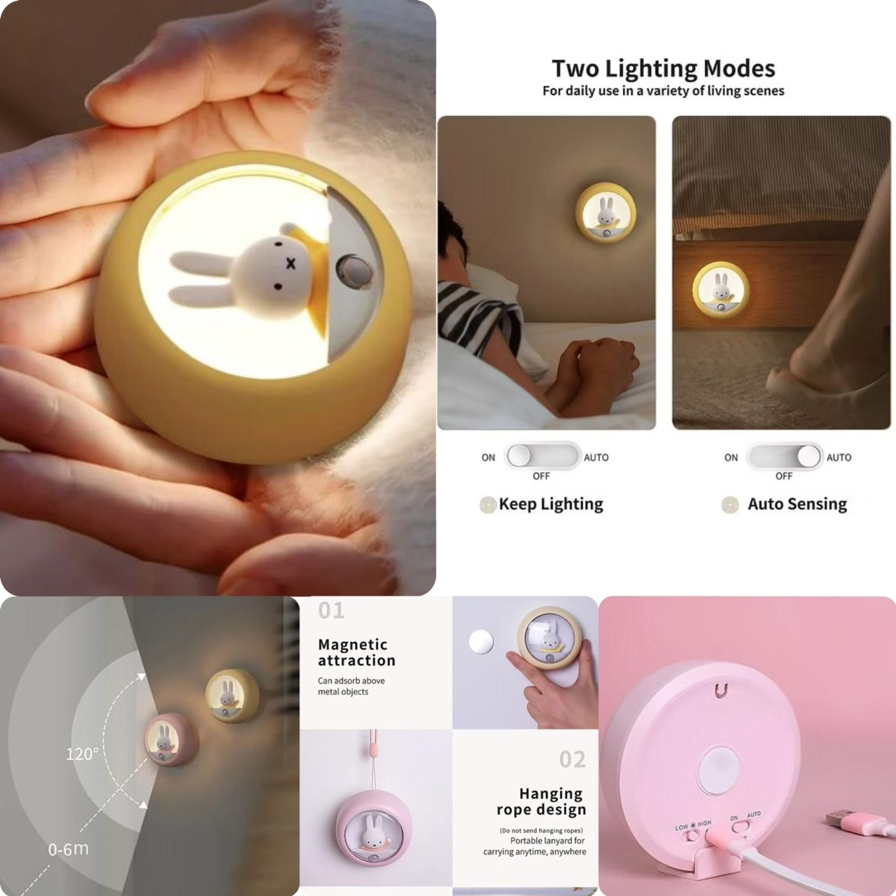 🟡miffy 充電感應夜燈🟡 -2502315