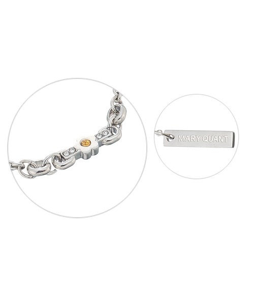 MARY QUANT / Accent Color Beaded Bracelet