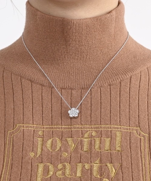 MARY QUANT / Double-Sided Daisy Necklace