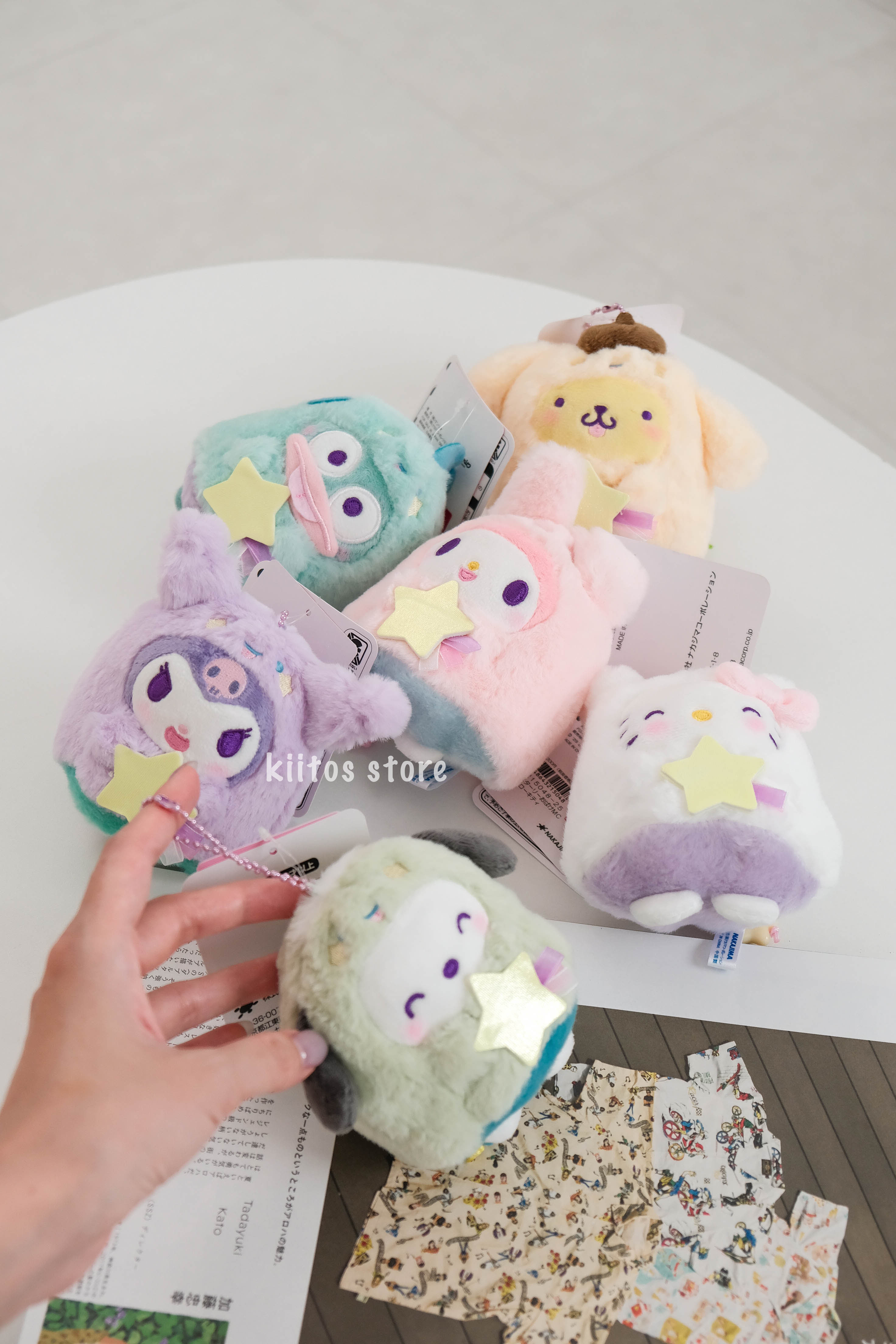 【現貨】 日本 sanrio 三麗鷗 萬聖節星星幽靈吊飾娃娃系列