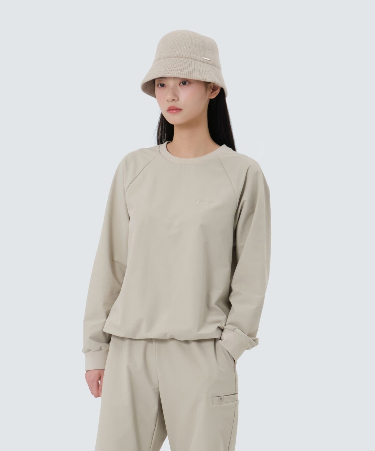 【代購】Snow Peak 雪諾必克 女 Lago Sweatshirt 長袖 衛衣 S25FWTHT33