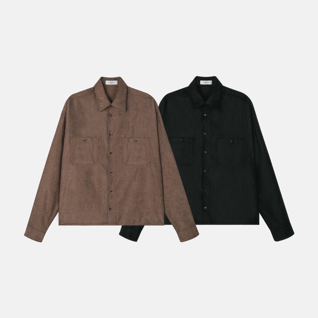 淨色長袖恤衫 REMAIN-037S