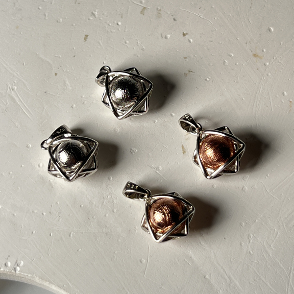 瑞典天鐵大衛星轉珠吊墜