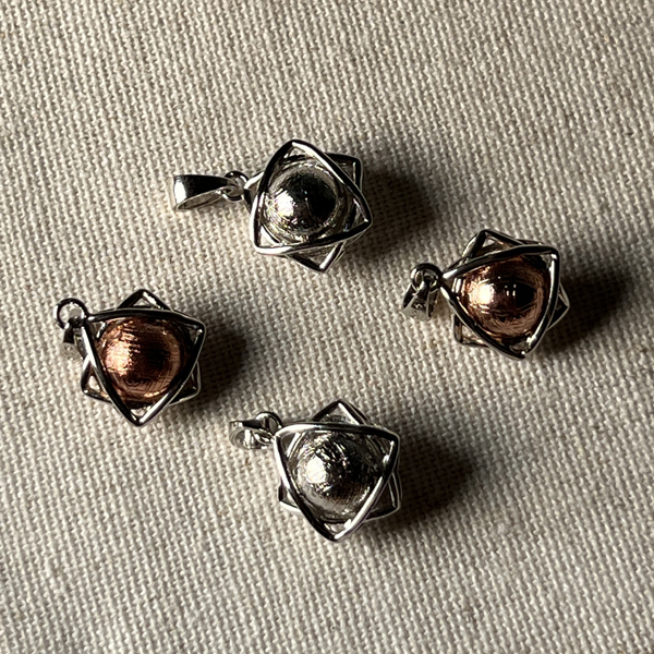 瑞典天鐵大衛星轉珠吊墜