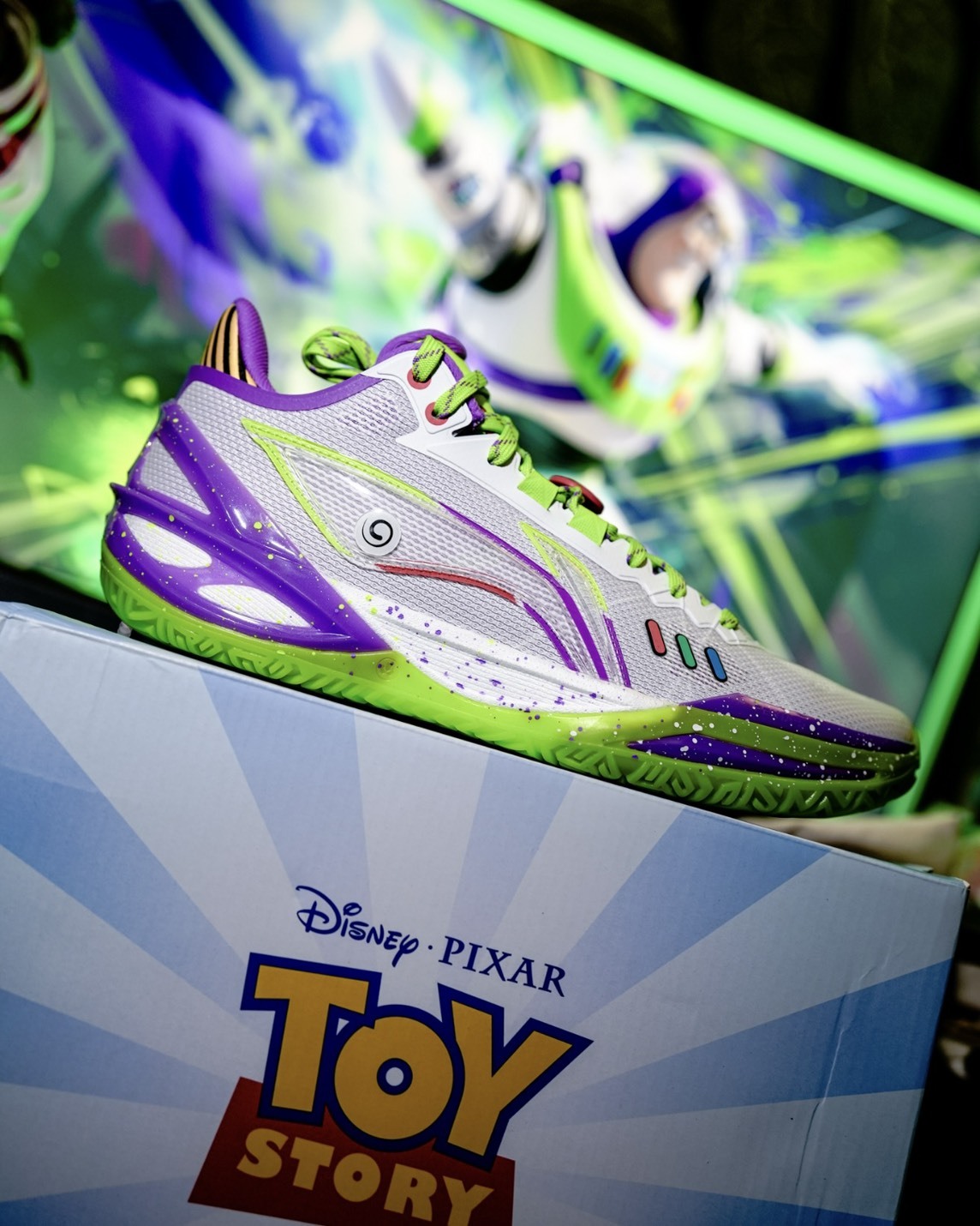 Disney x Li-Ning LiRen 6 巴斯光年 男鞋 籃球鞋 緩震 ABAV063-3