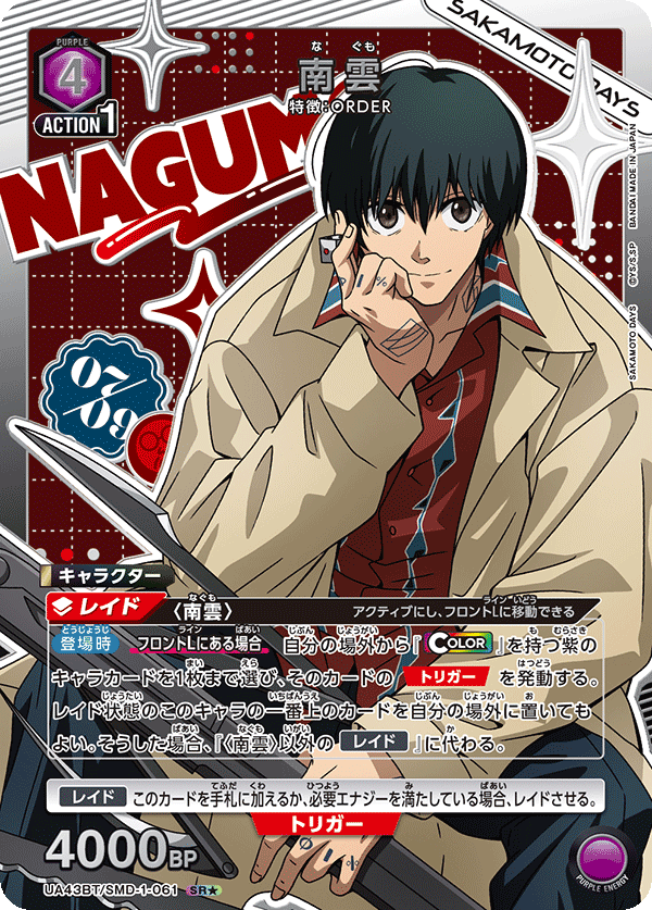 UA43BT/SMD-1-061 南雲(1星)