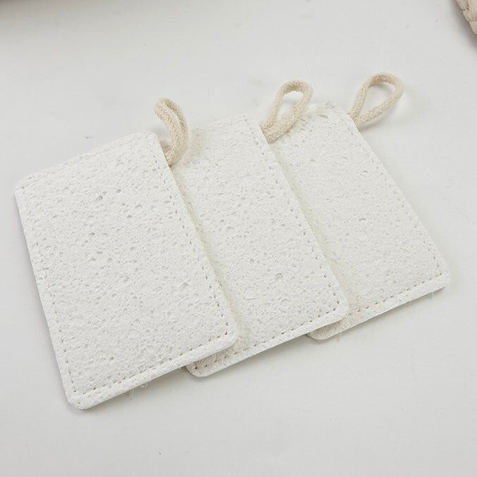 【綠印生活】絲瓜絡木漿棉菜瓜布 (3片裝)｜蔬果｜碗盤清潔