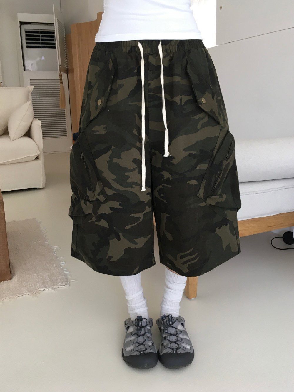 迷彩工裝短褲 TAC-0290P