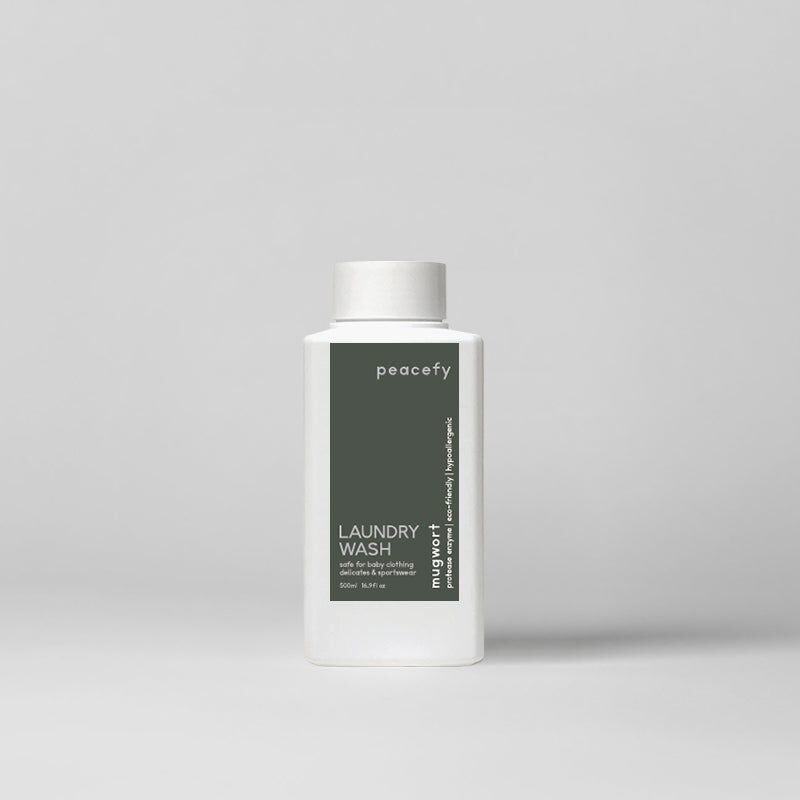 【peacefy】艾草洗衣液｜居家瓶 500ml 天然植萃洗衣精