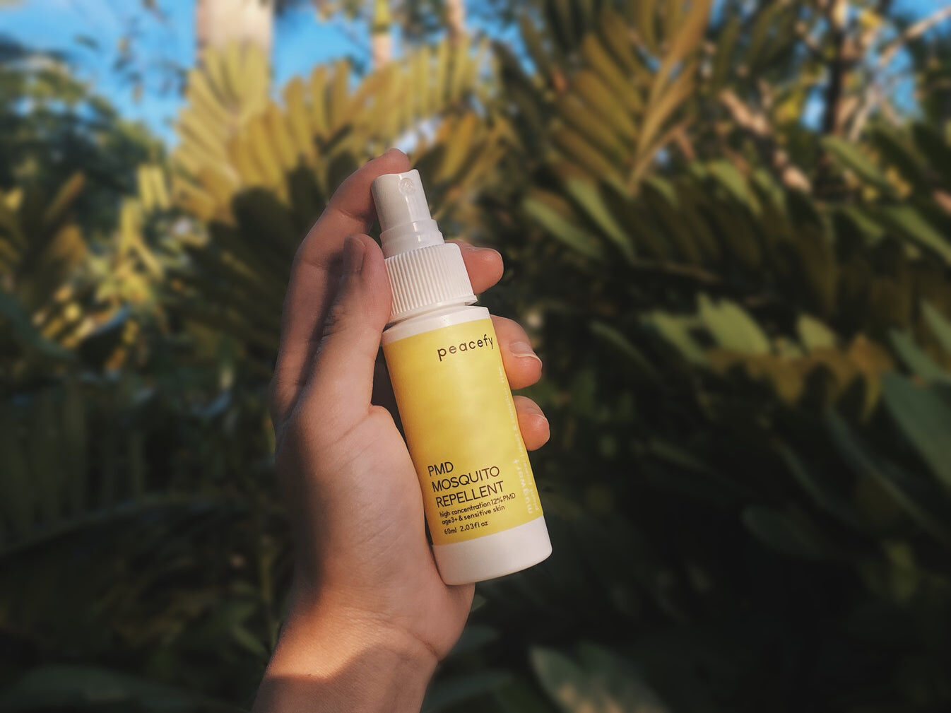 【peacefy】PMD 艾草防蚊液 60ml ｜天然驅蚊噴霧