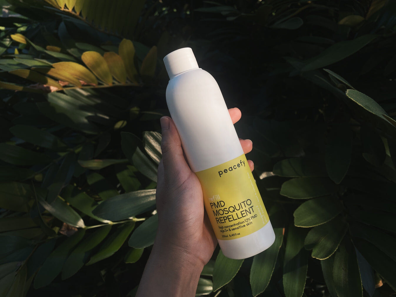 【peacefy】PMD 艾草防蚊液 250ml補充瓶｜天然驅蚊噴霧