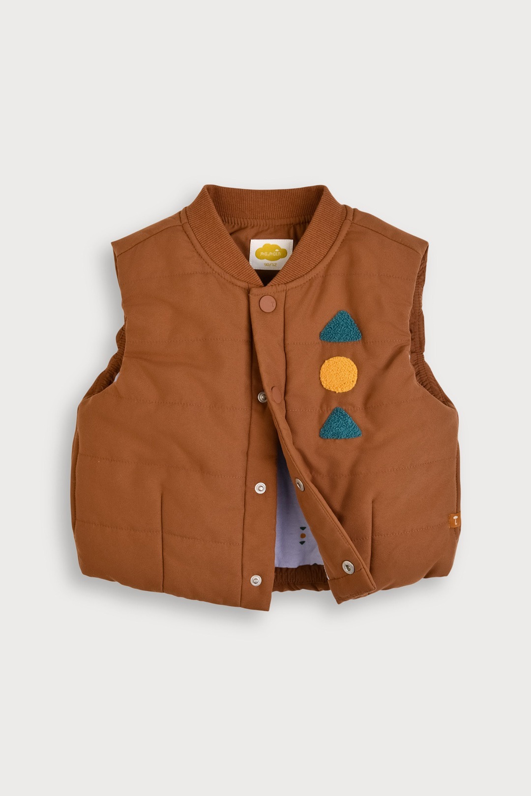 Moimoln☘︎25冬 4oz.絎縫棉背心｜咖啡色