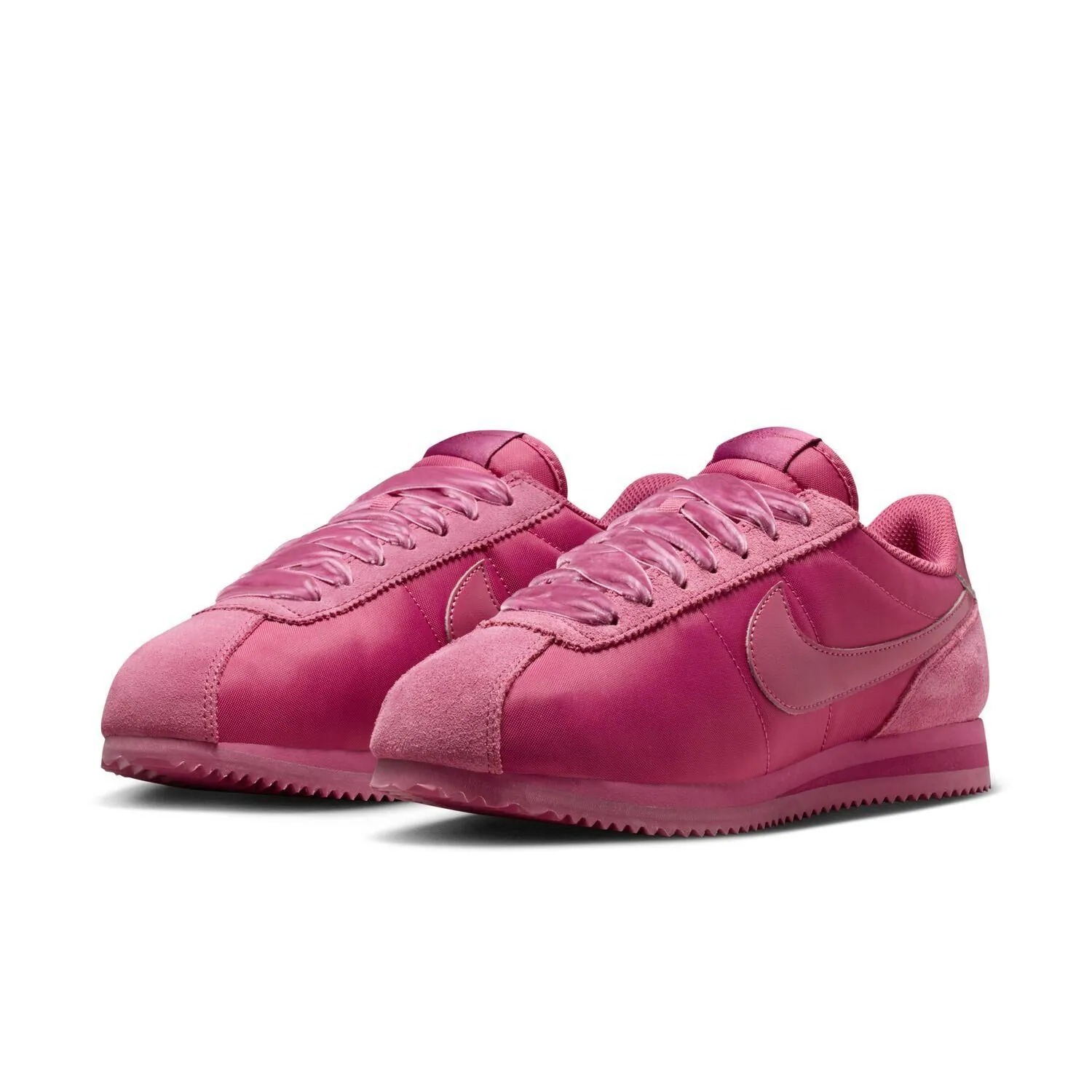 預購┃NIKE W CORTEZ 粉紅 阿甘鞋 緞帶 麂皮 尼龍