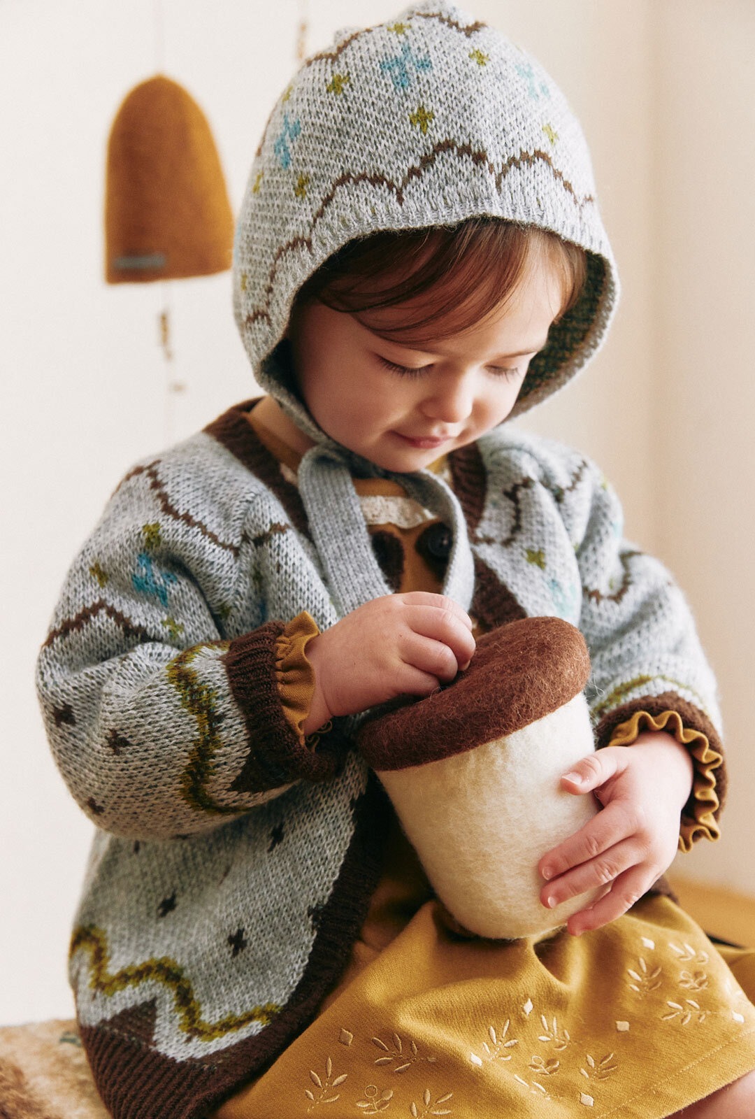 Moimoln☘︎25冬 古老圖騰針織外套