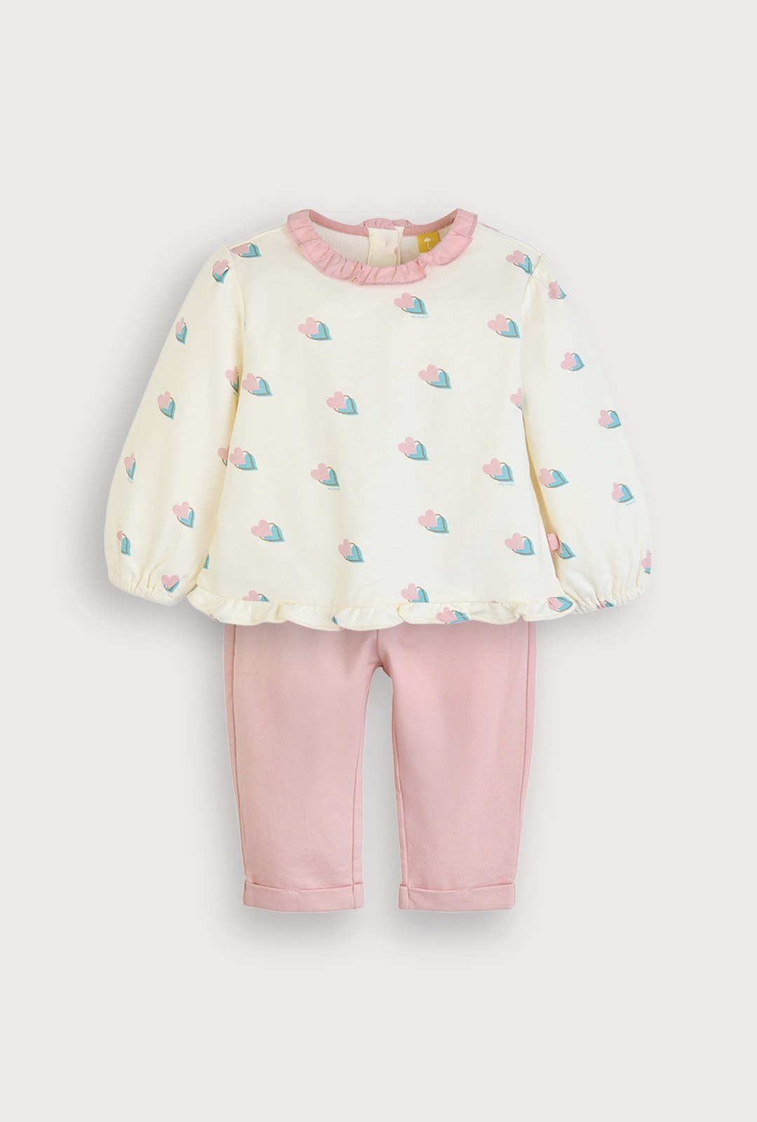 Moimoln☘︎25冬 甜美愛心純棉套裝