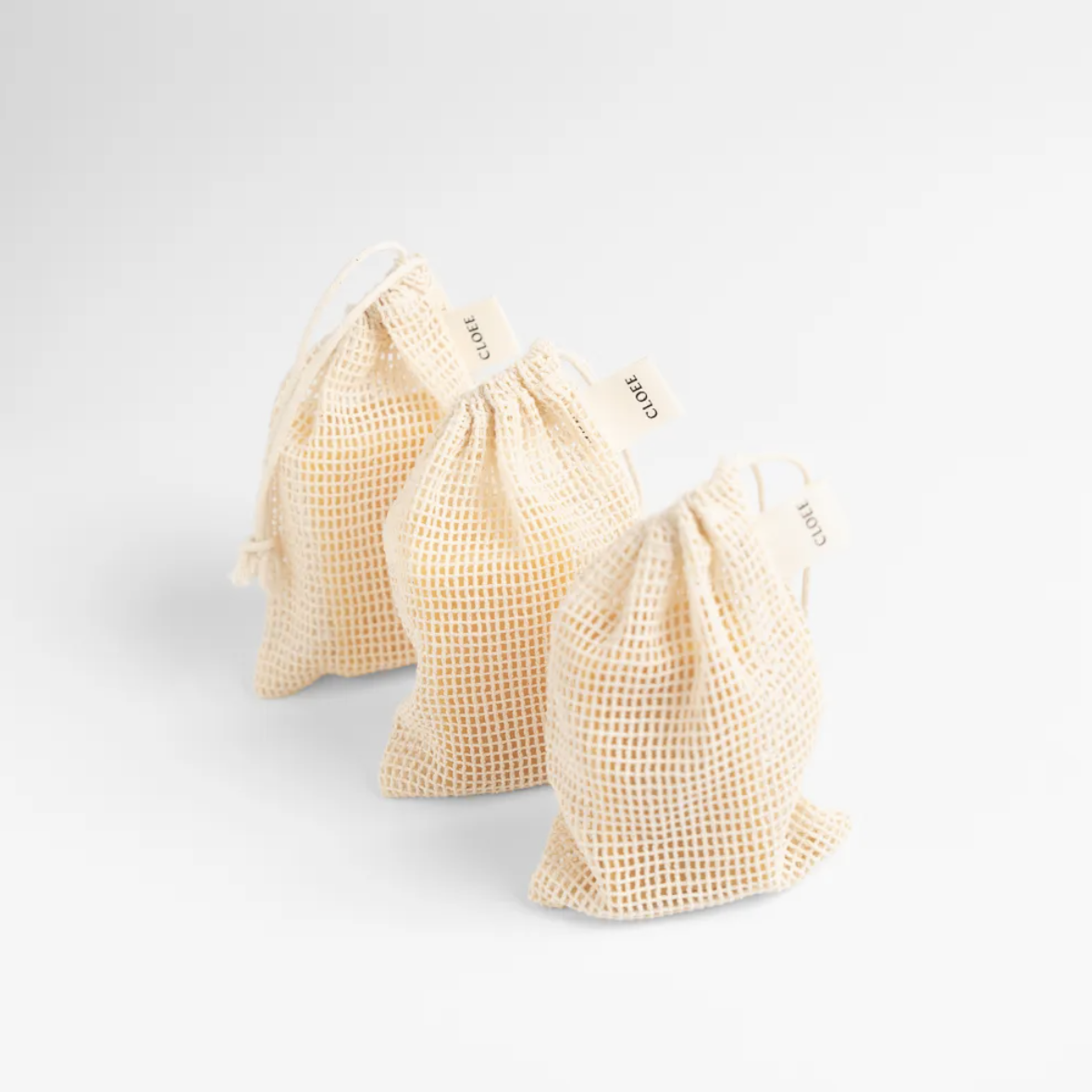 【CLOEE】100%純棉起泡皂袋 - logo款