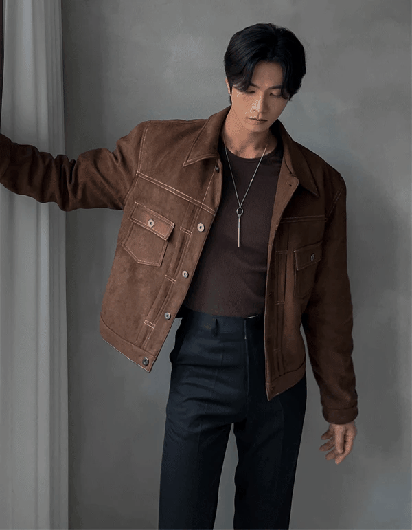 Brook 絨面卡車司機夾克