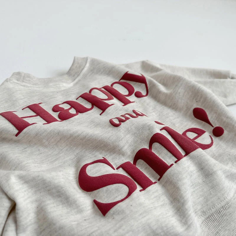 Happy and smile上衣