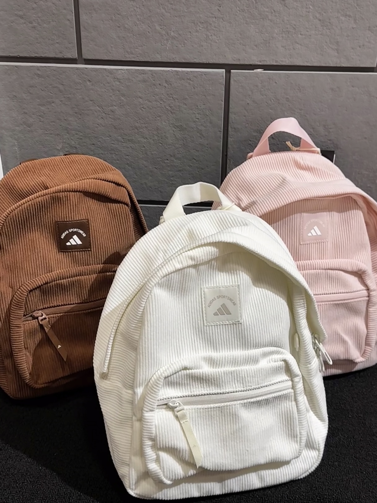 【預訂】ADIDAS CORDUROY MINI BACKPACK