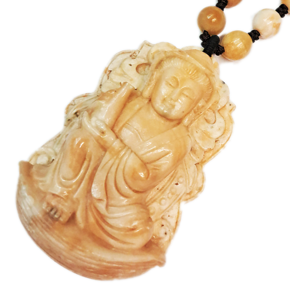 寶瓶荷葉觀音極品龍宮舍利項鍊A【十方】142263