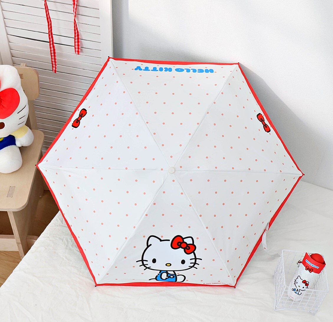 HELLO KITTY 超細 |防曬縮骨遮| 雨傘