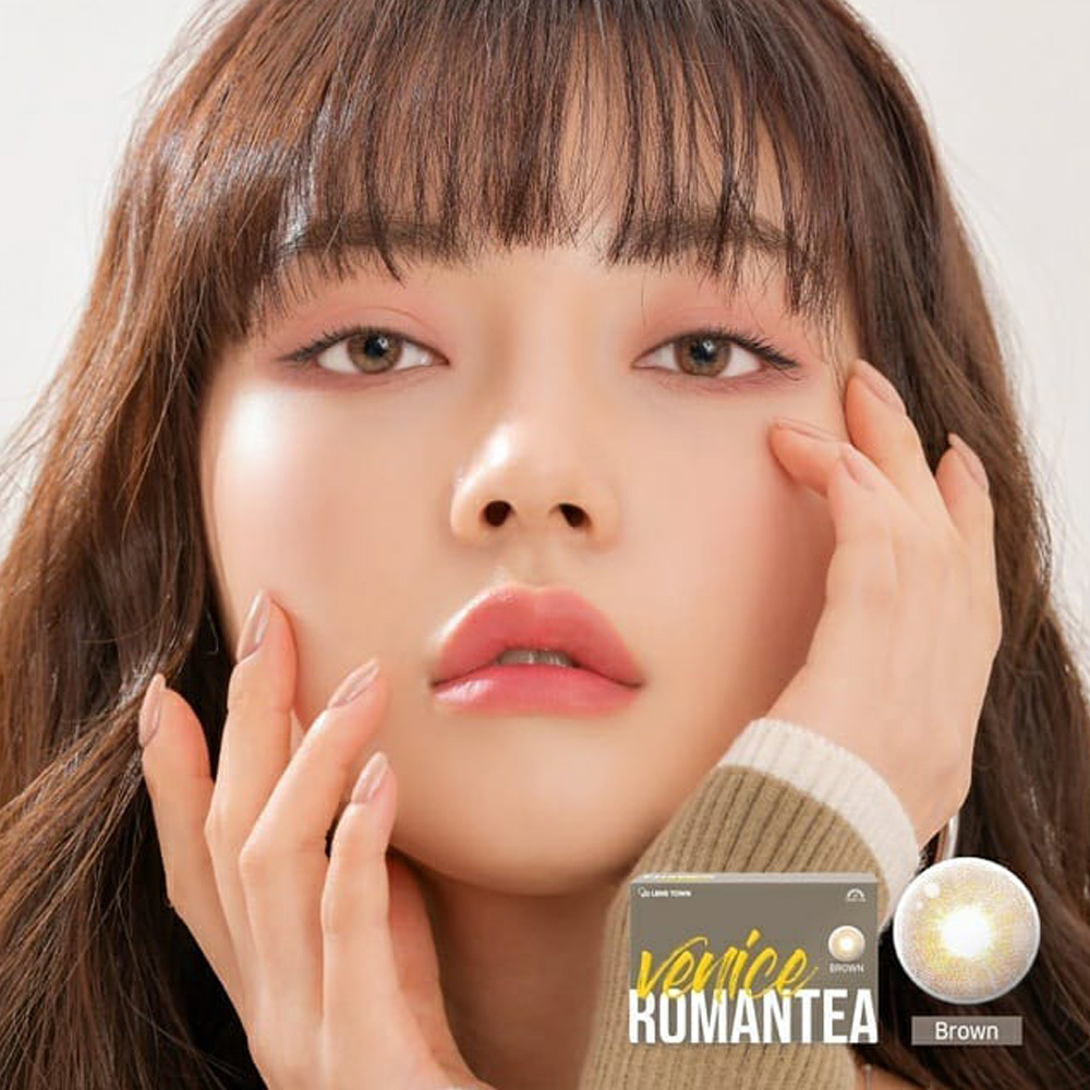 Lenstown Romantea Venice 1 Month 美瞳 彩色 月拋 隱形眼鏡 2片
