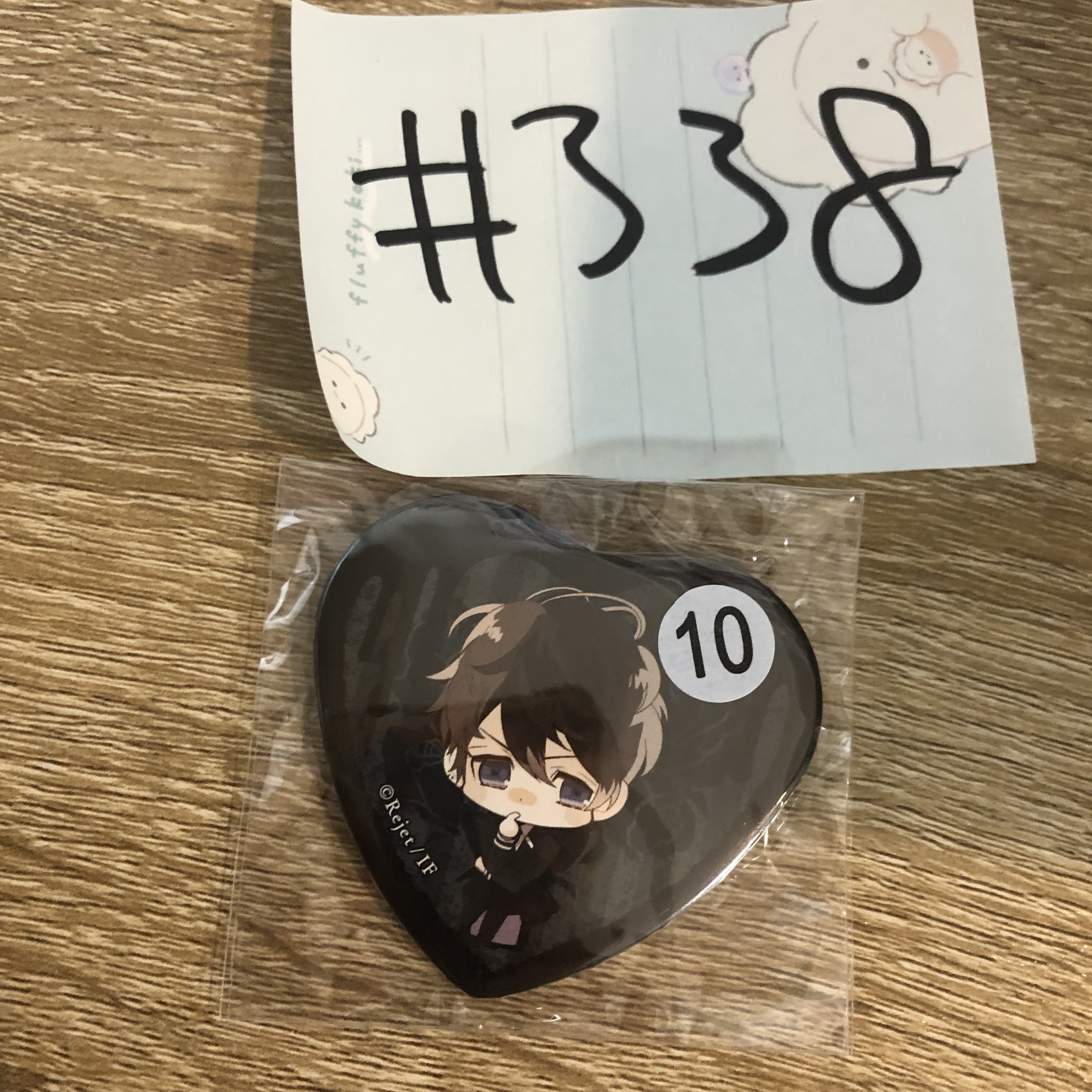 DIABOLIK LOVERS RUKI 襟章#338