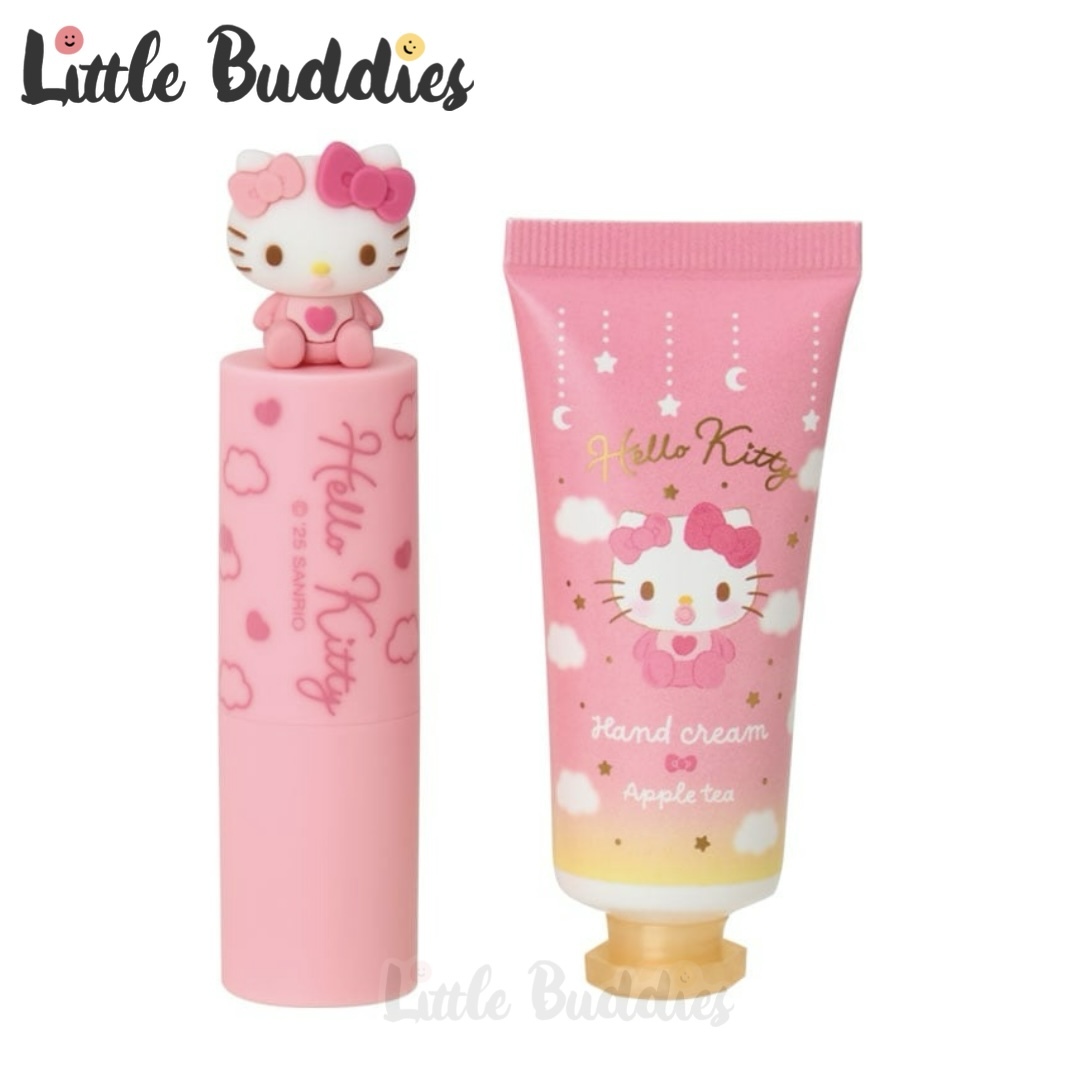 日本 Sanrio 保濕化妝配件系列 - 潤唇膏加潤手霜套裝