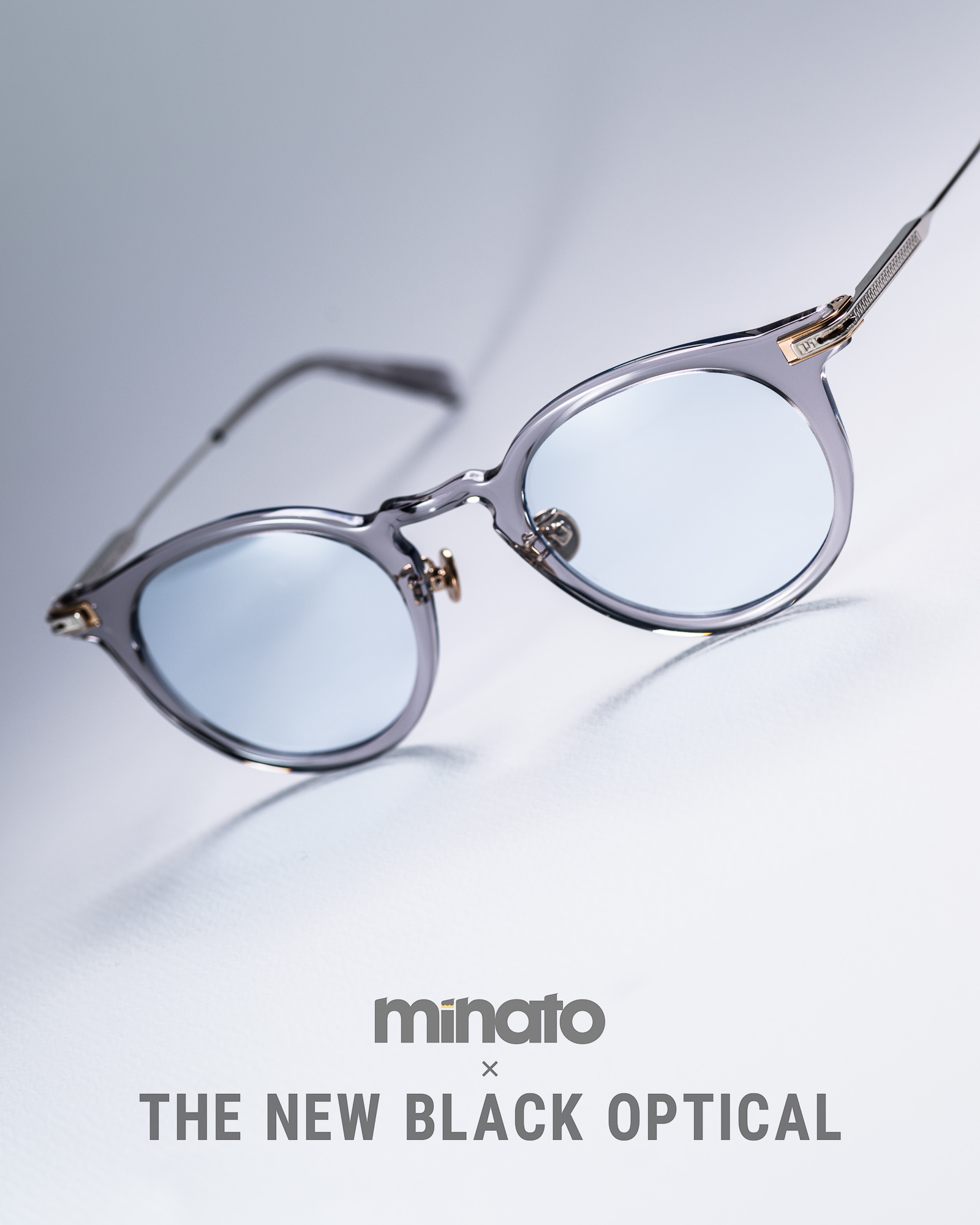 Filton X Minato X The New Black Optical A1 - C-3 Clear Grey 透灰色
