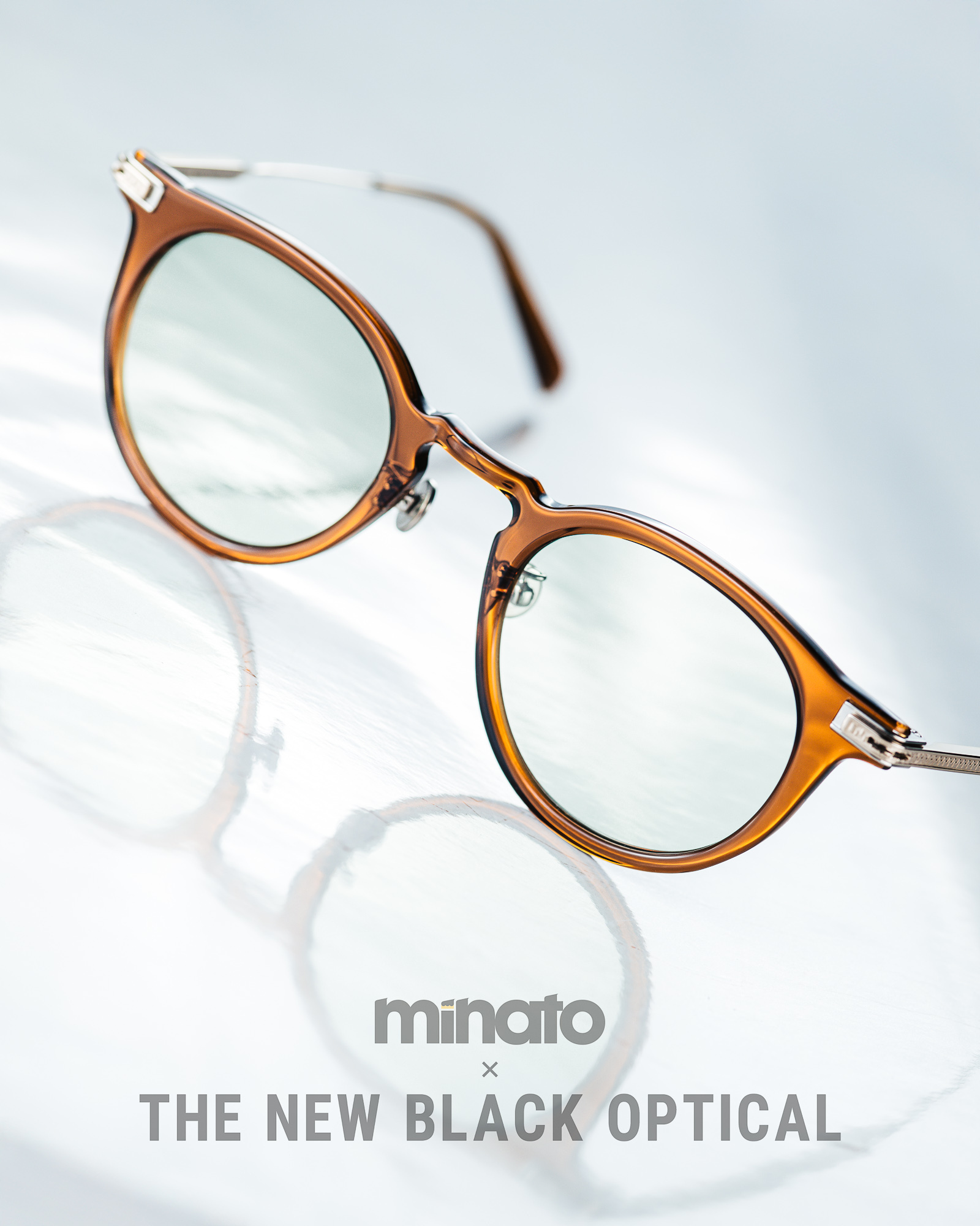 Filton X Minato X The New Black Optical A1 - C-1 Cognac Brown 干邑啡