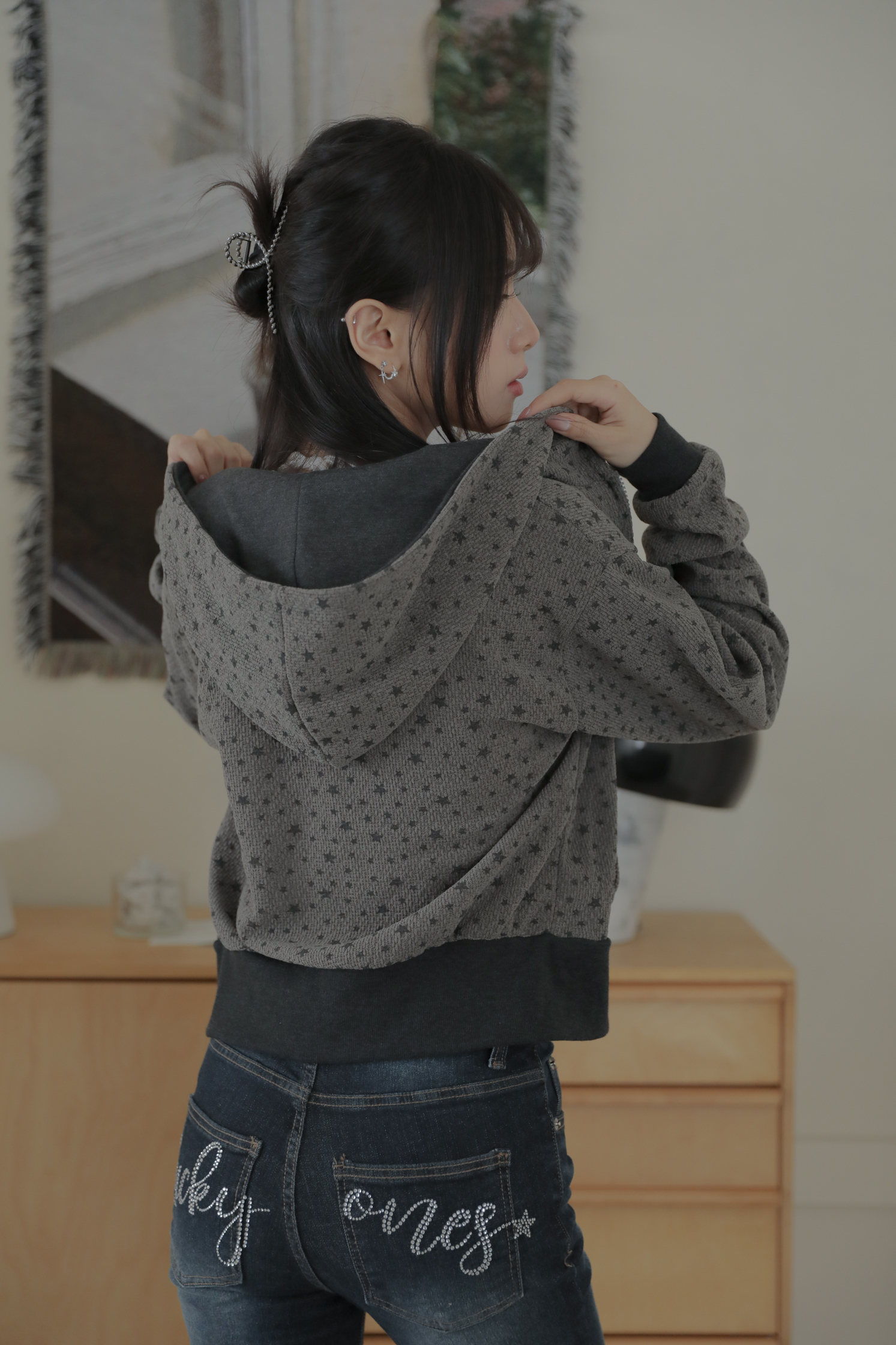 Starlight Knit Zip-Up #外套